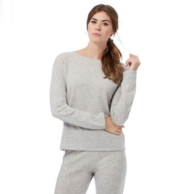 Grey cashmere jumper